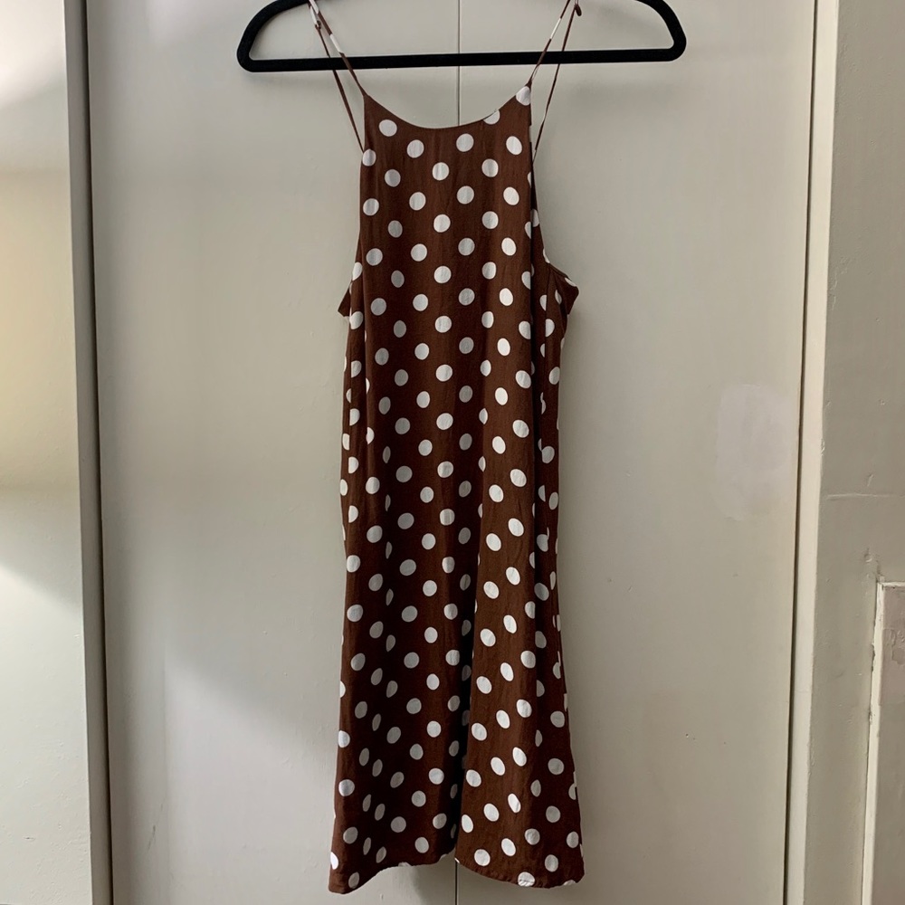 Polka dot Zara dress